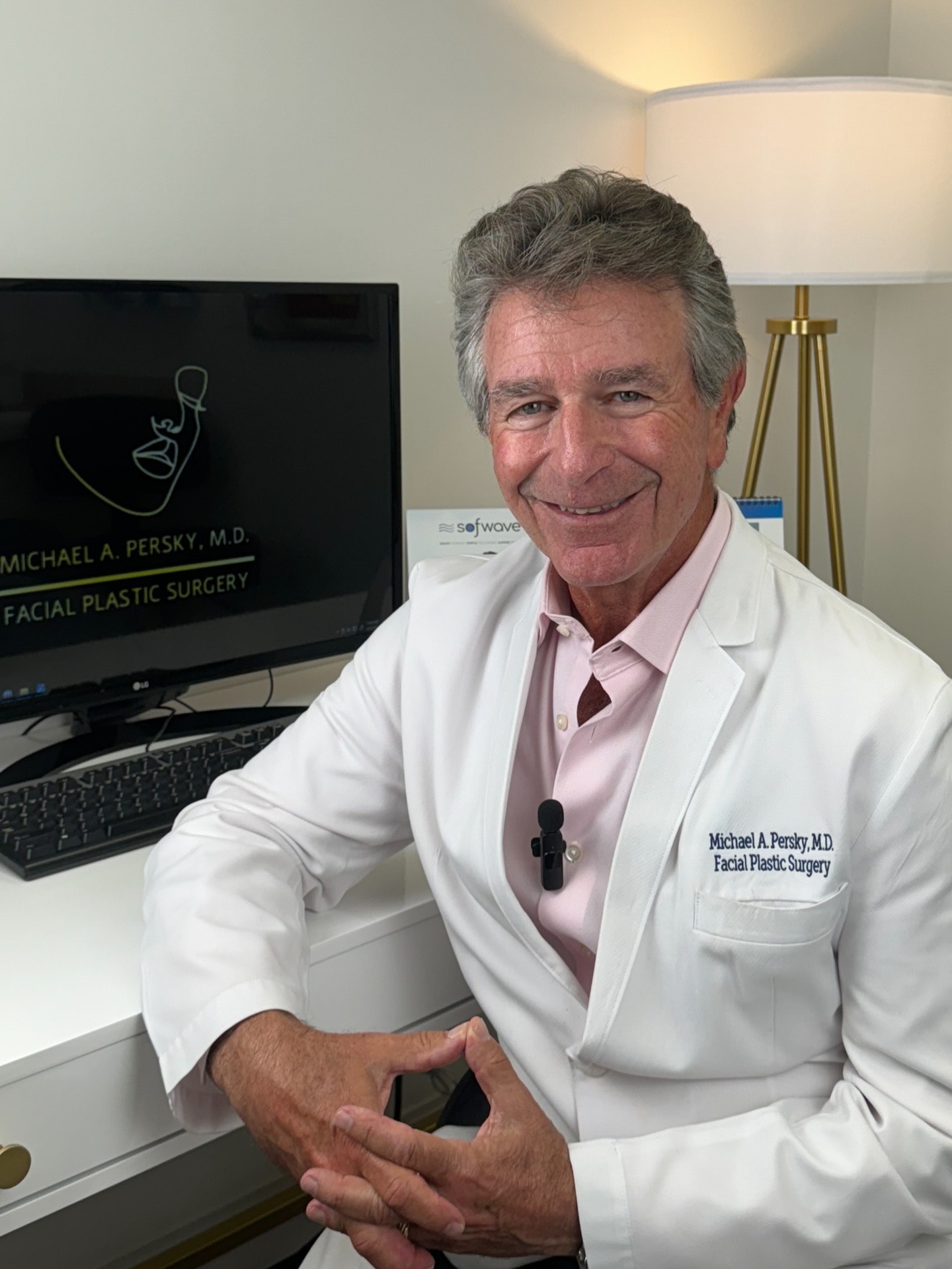 Dr. Persky at his office