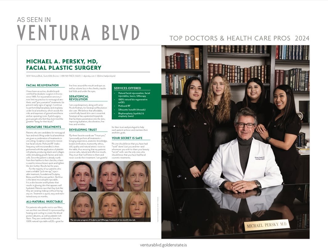 Dr. Persky Featured Article