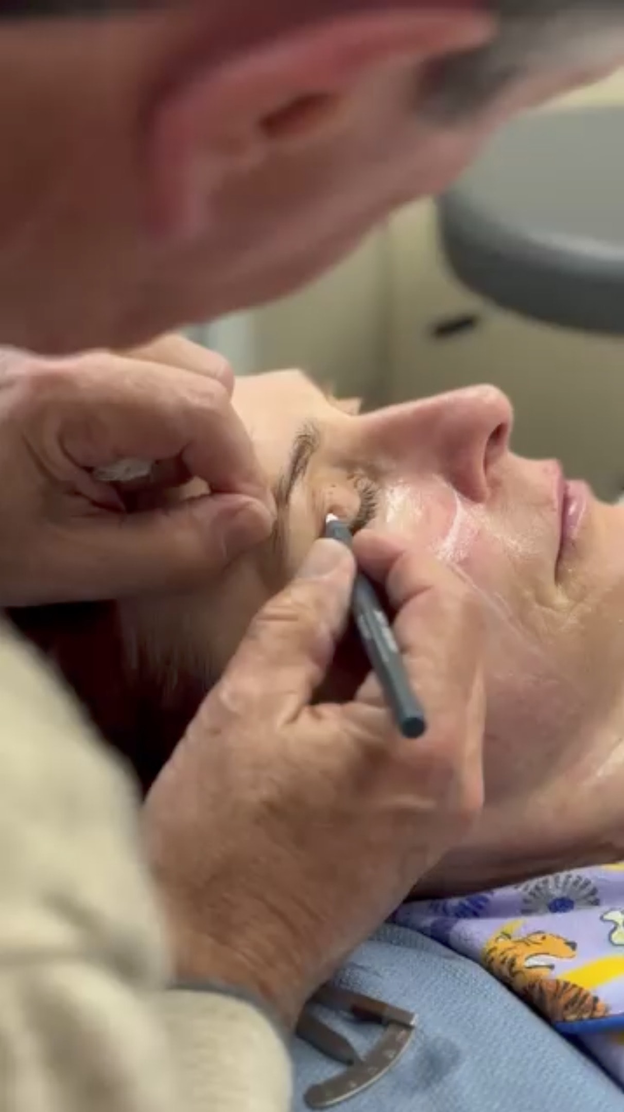 Dr. Persky in surgery