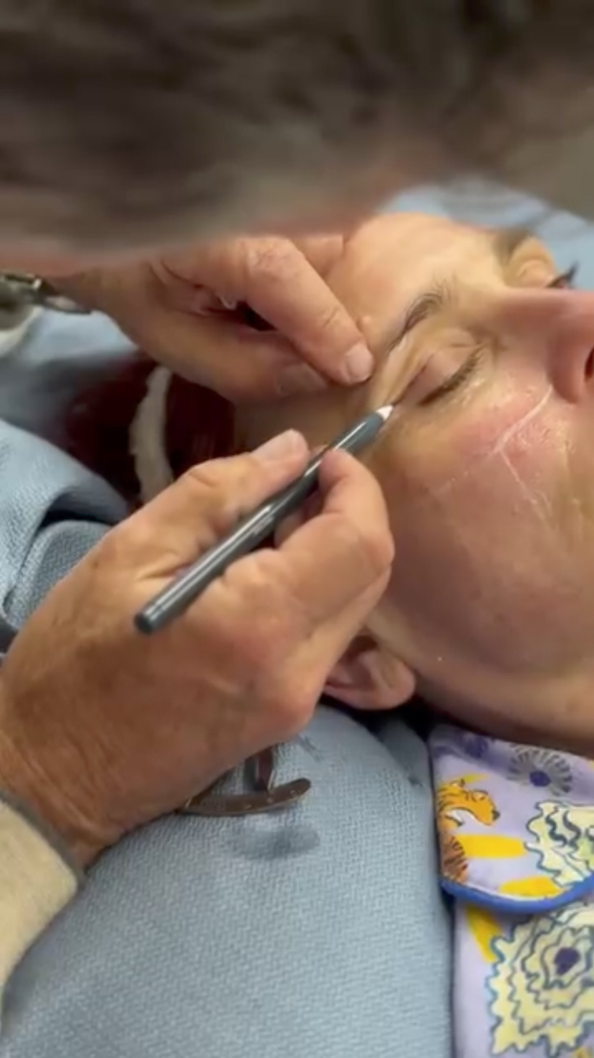 Dr. Persky in surgery