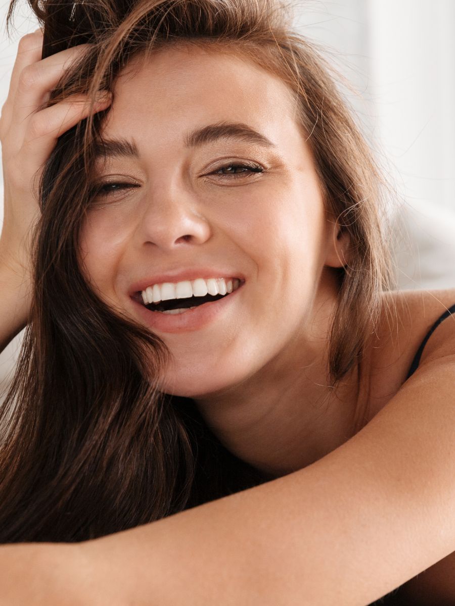 youthful woman